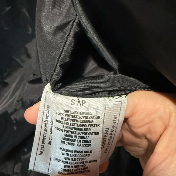 Aeropostale Women's Classic Black Puffer Coat - Picture 6 of 6